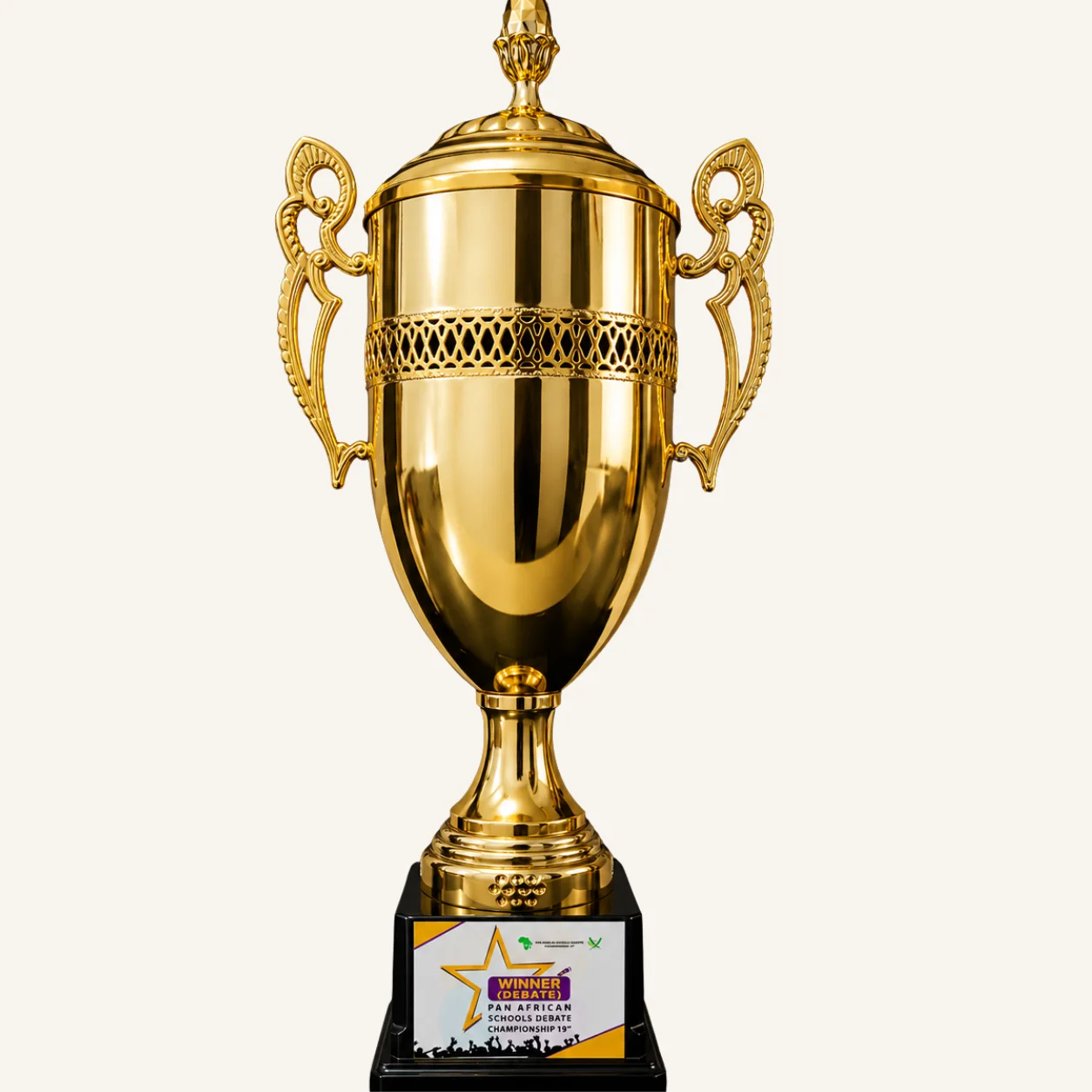 Jephthah Pan-African debate winner's trophy